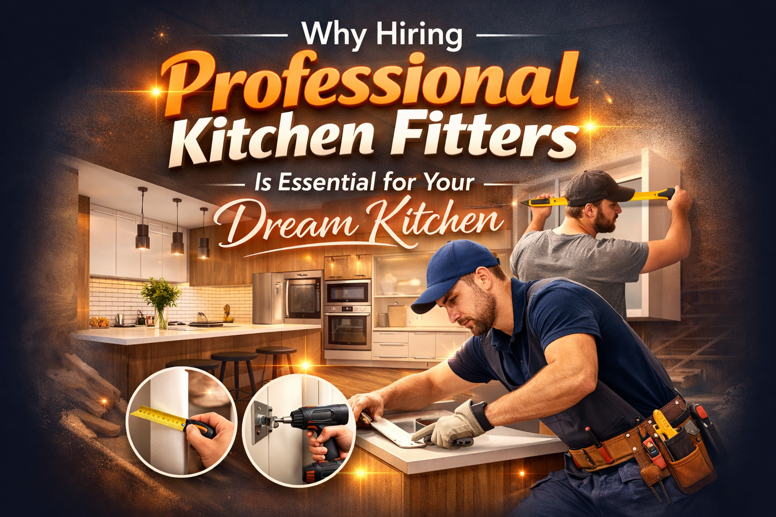 Why Hiring Professional Kitchen Fitters Is Essential for Your Dream Kitchen