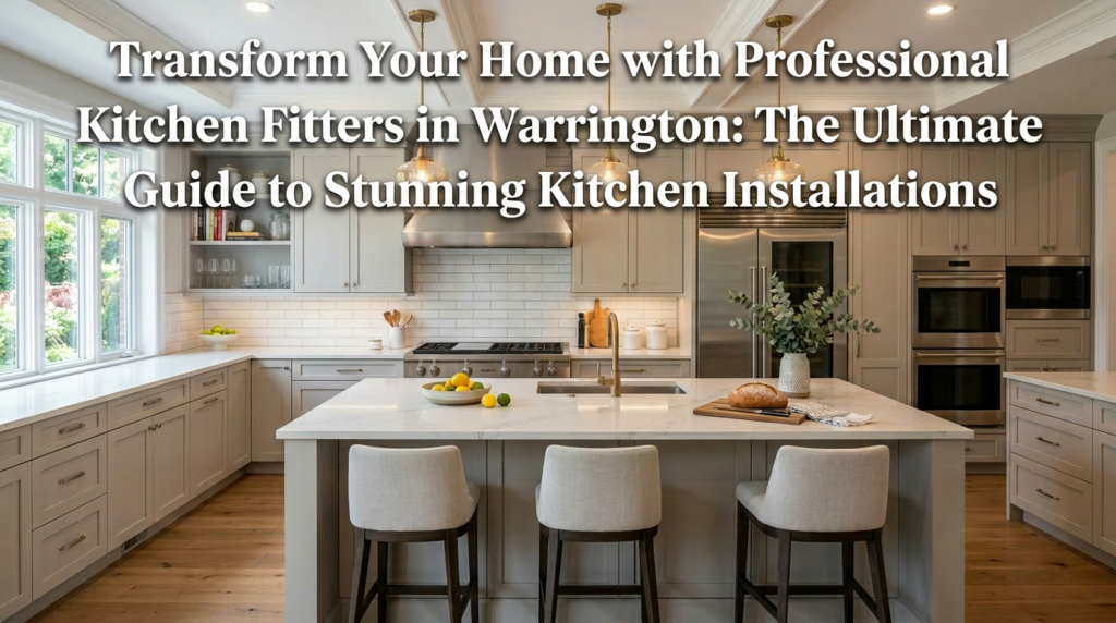 Transform Your Home with Professional Kitchen Fitters in Warrington
