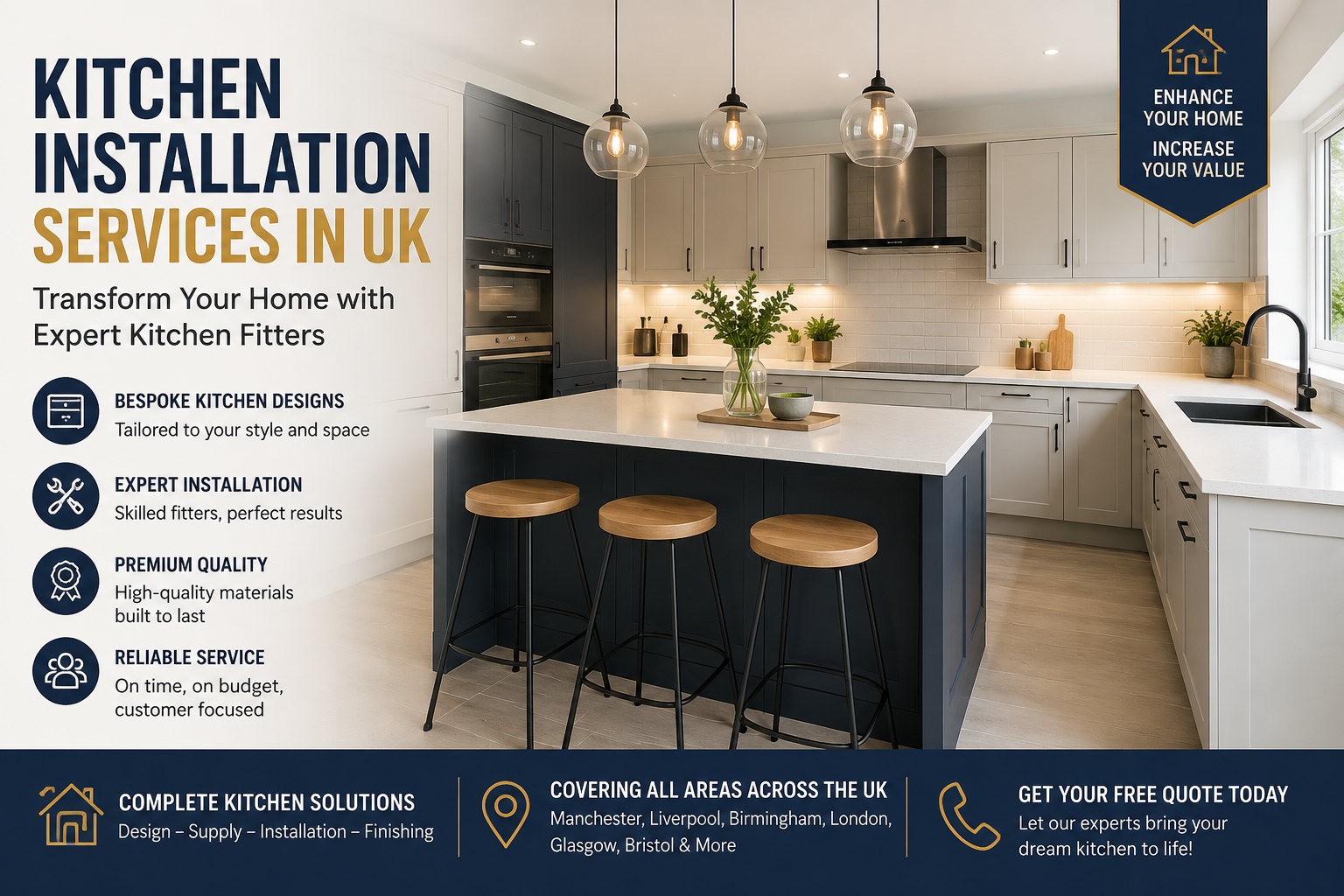 Kitchen Installation Services in UK