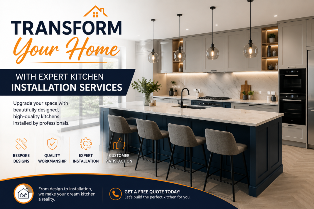 Transform Your Home with Expert Kitchen Installation Services