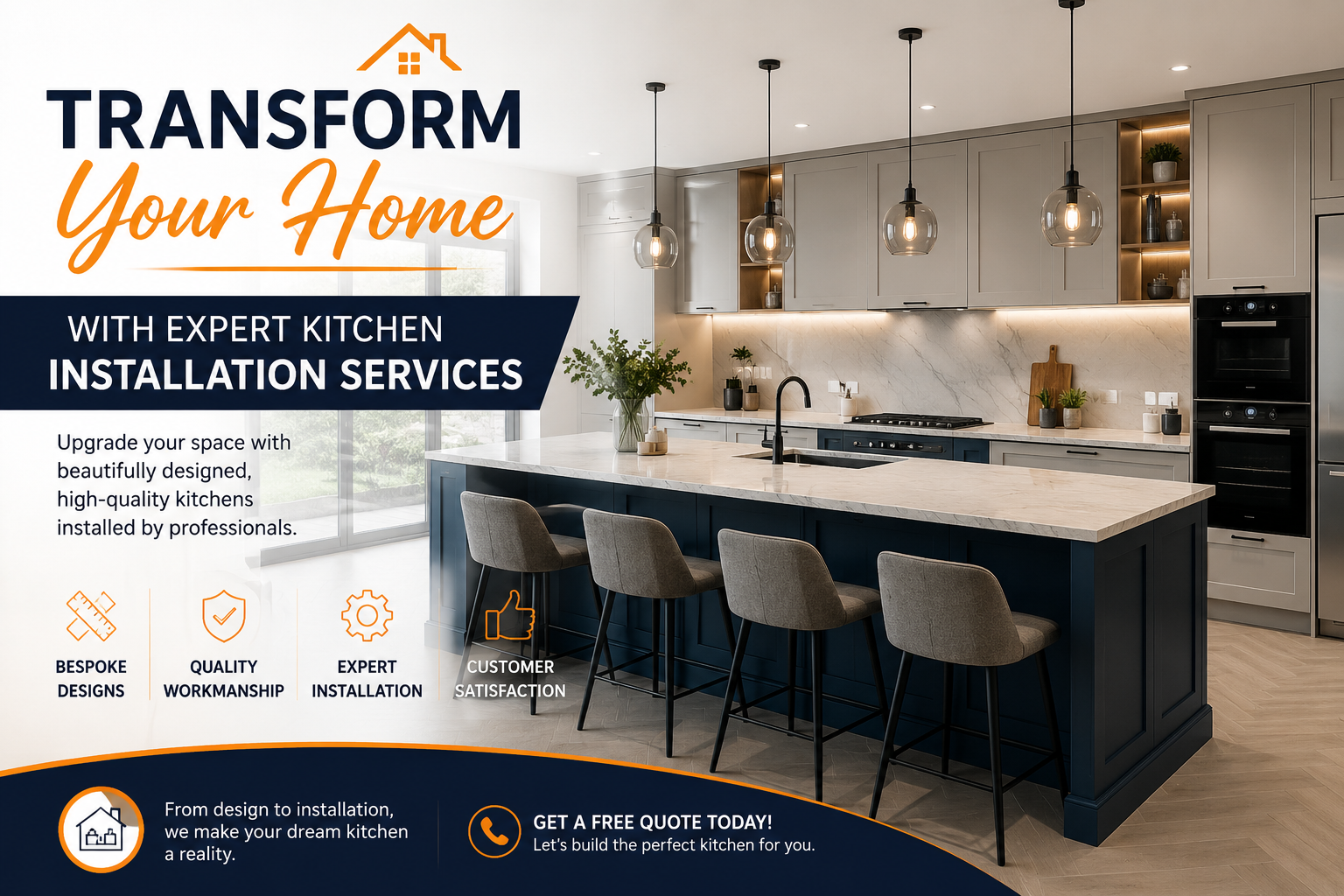 Transform Your Home with Expert Kitchen Installation Services